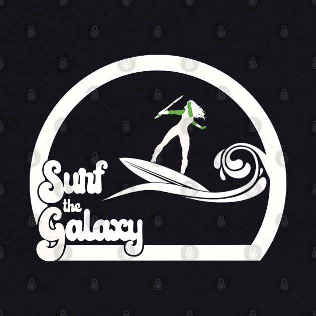 Surf Guardians - Gamora by @johnnehill